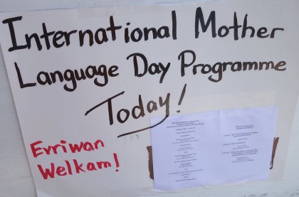 Solomon Islands has marked the International Mother Language Day today. Photo: SIBC.