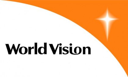 World Vision logo. Photo credit: Patheos.