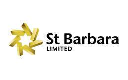 The St Barbara logo. Photo credit: Mining Journal.