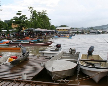 Gizo waterfront. Photo credit: Wikipedia.