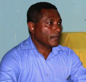 Permanent Secretary of the Ministry of Education, Dr. Franco Rodie. Photo credit. OPMC.