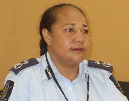 Acting Police Commissioner Juanita Matanga. Photo credit: SIBC.