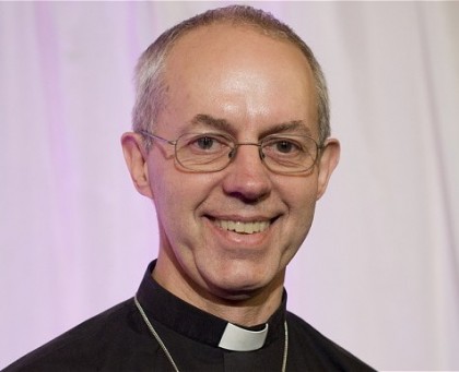 The Archbishop of Canterbury the Most Right Reverend Justin Welby. Photo credit: Telegraph UK. 