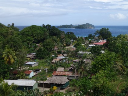 Overlooking Tulagi the capital of Central Province. Photo credit: SIBC.