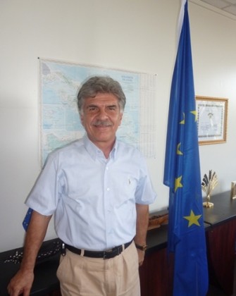 EU Ambassador to Vanuatu and Solomon Islands Ambassador Leonidas Tezapsidis. Photo credit: EU.