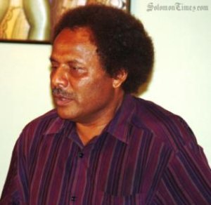 Former Central Honiara MP John Moffat Fugui. Photo credit: Solomon Times online.