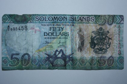 The $50 counterfeit note. Photo credit: CBSI.