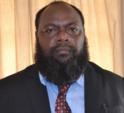 Hon Augustine Auga-Minister for Agriculture and Livestock Development and MP for Lau and Baelelea. Photo credit: GCU.