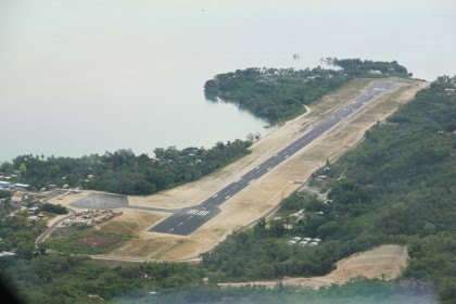 The Munda International Airport. Photo credit: SIBC.