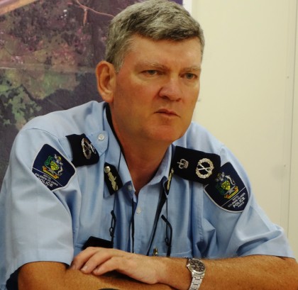 Police Commissioner Frank Prendergast. Photo credit: SIBC.