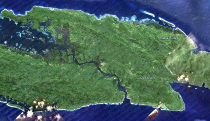 Small Malaita Map. Photo credit: Google Map.