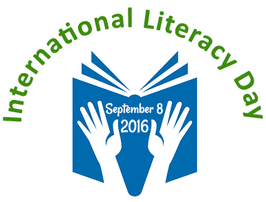 International Literacy Day September 8 2016 Logo. Photo credit: askideas.com