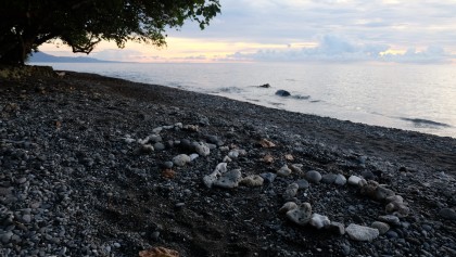 A sunset from Savo Island 