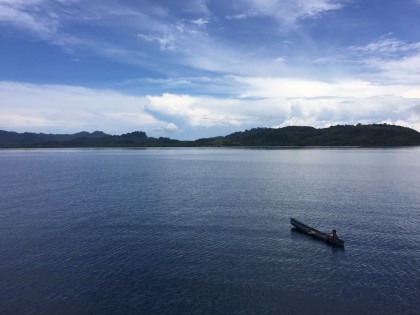 Some of the stunning scenery in the Solomons 