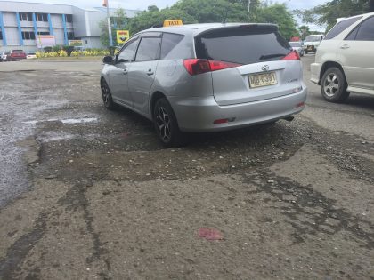 Where is the biggest pothole in Honiara?