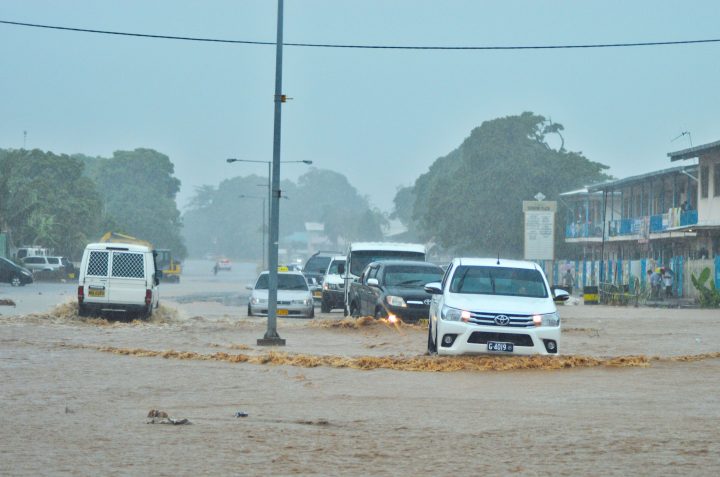 Heavy rain causes roads, drains to flood in Honiara
