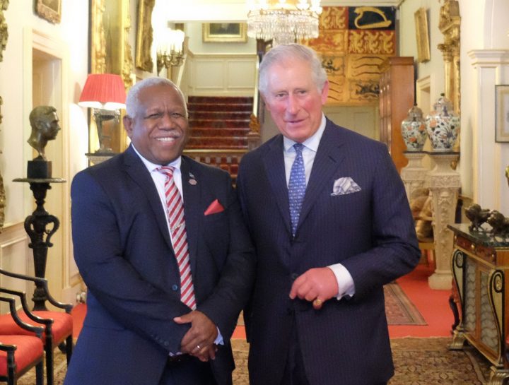 PM Houenipwela meets Prince Charles