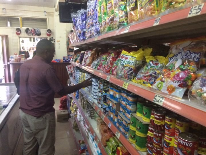 80%  of Honiara shops fined.