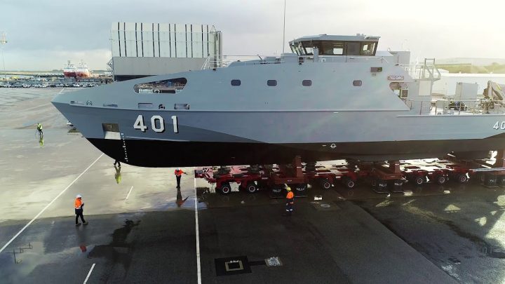 New patrol boat to be delivered next year.