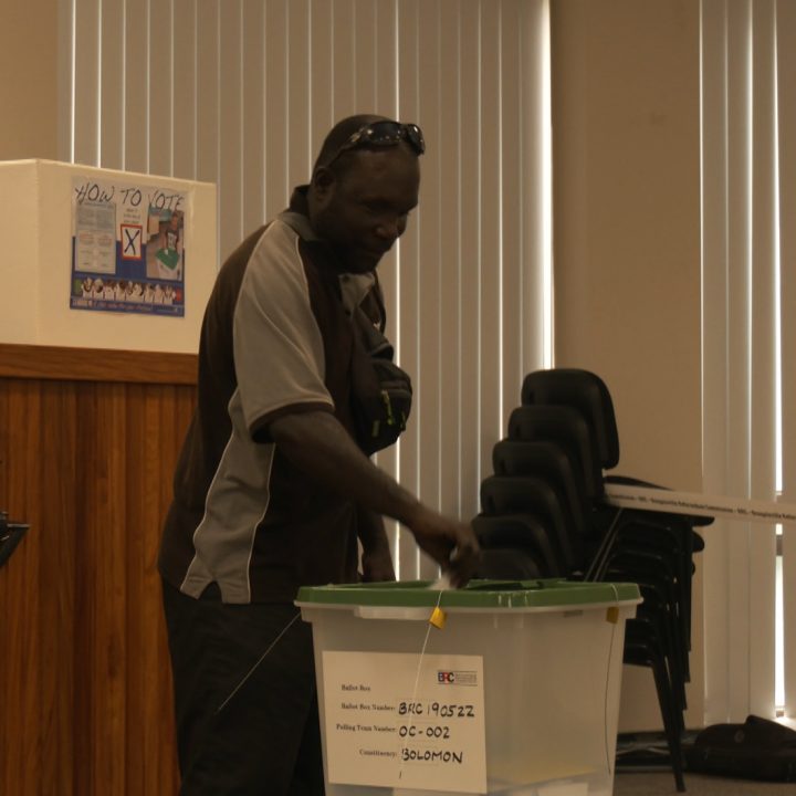 Bougainville referendum vote in Honiara today
