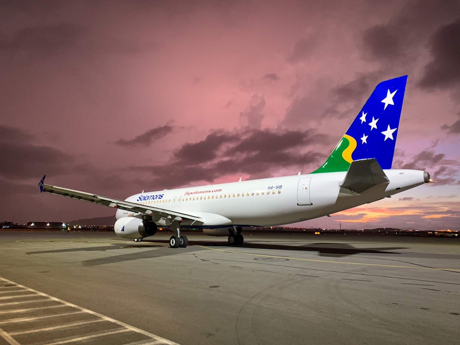 Airlines NZ, Moresby cargo flight