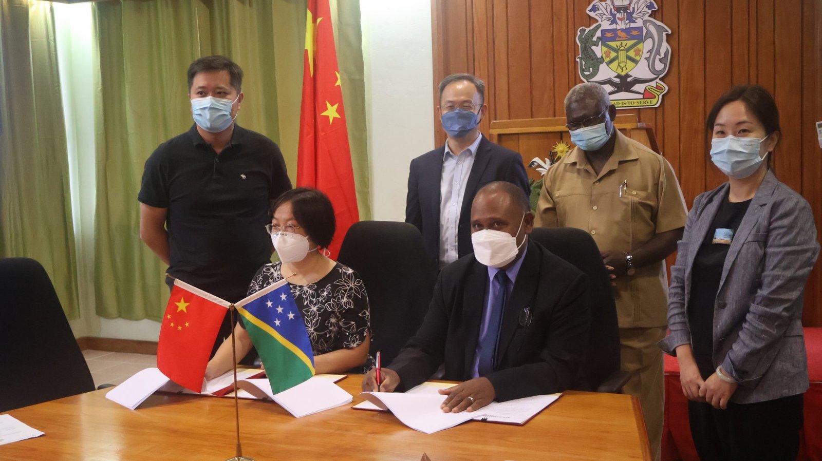 SI And PRC Sign Agreement To Build New Medical Centre Solomon Islands