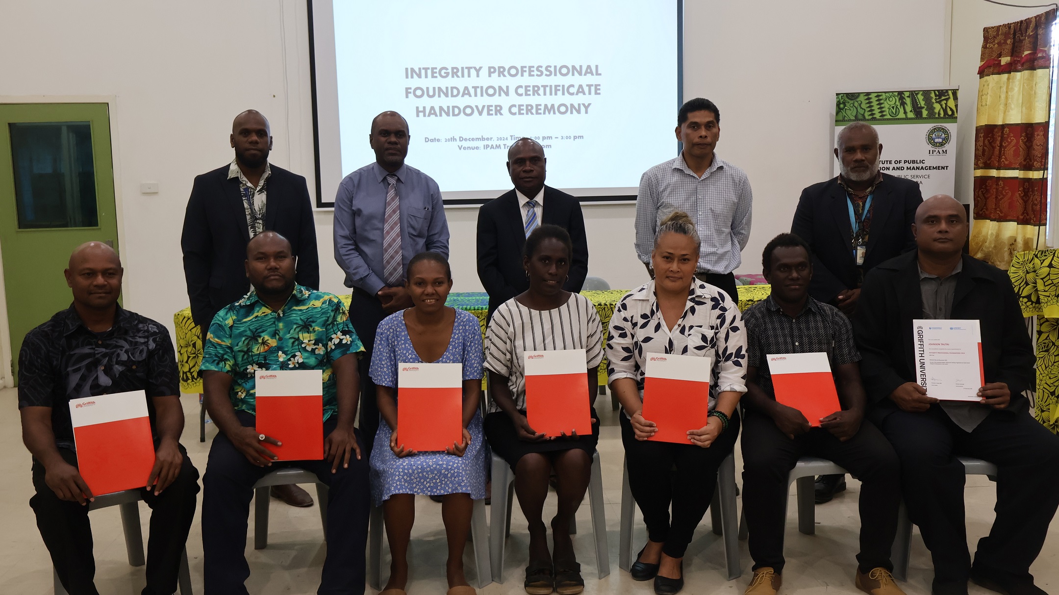 Solomon Islands Integrity Institutions Celebrate Pioneer Graduates of the Integrity Professional Foundations Course