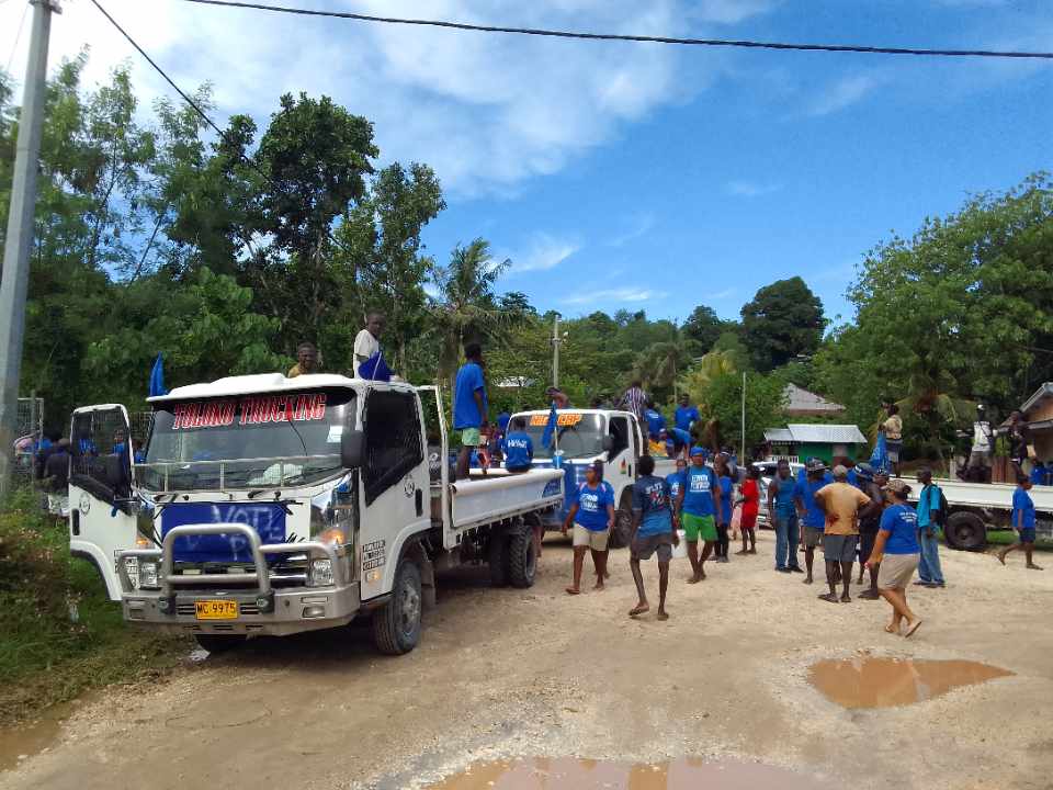 Final Rally Parade in Gizo: A Heat Display of Support