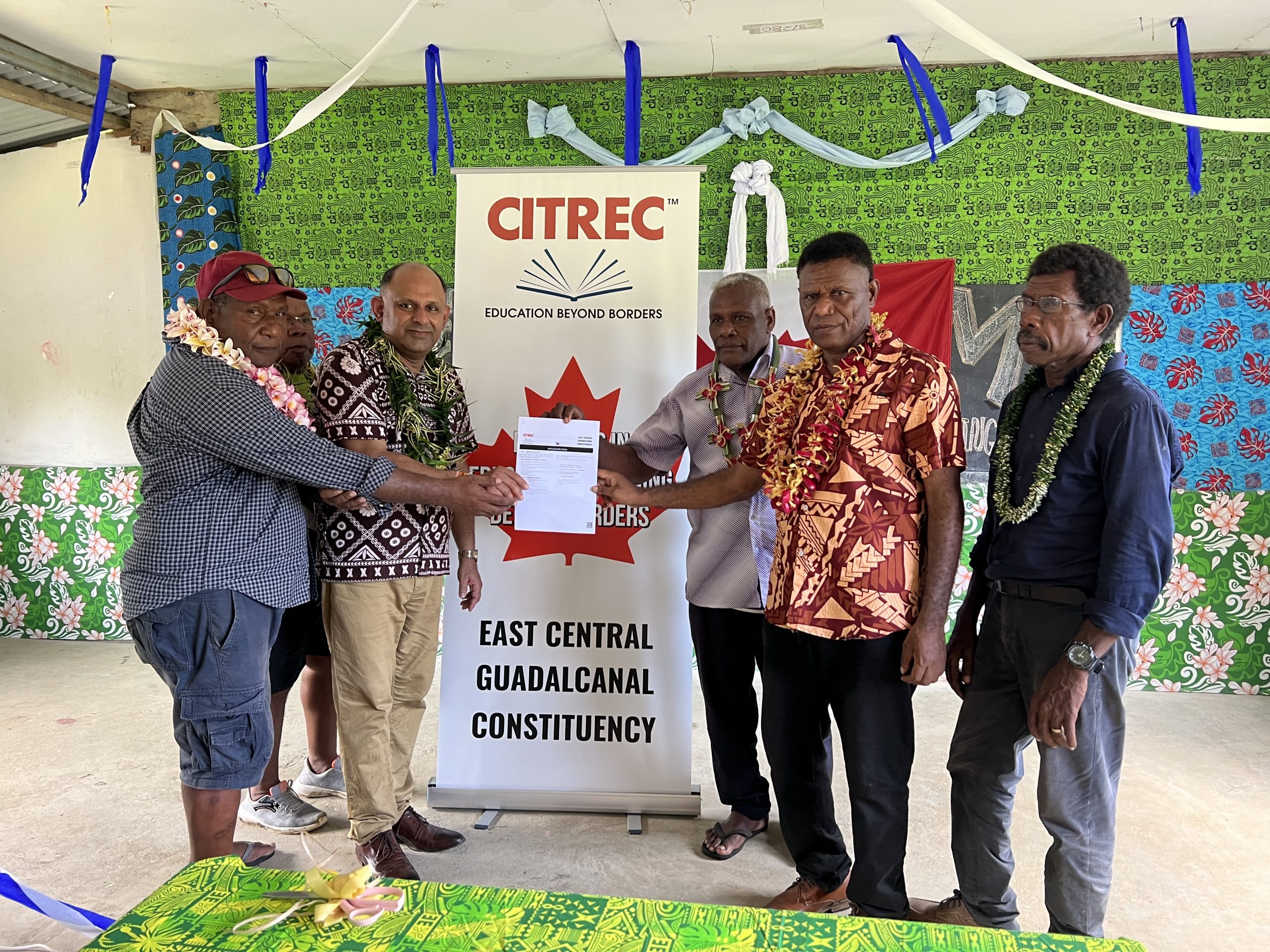 East Central Guadalcanal Constituency launches CITREC Programme