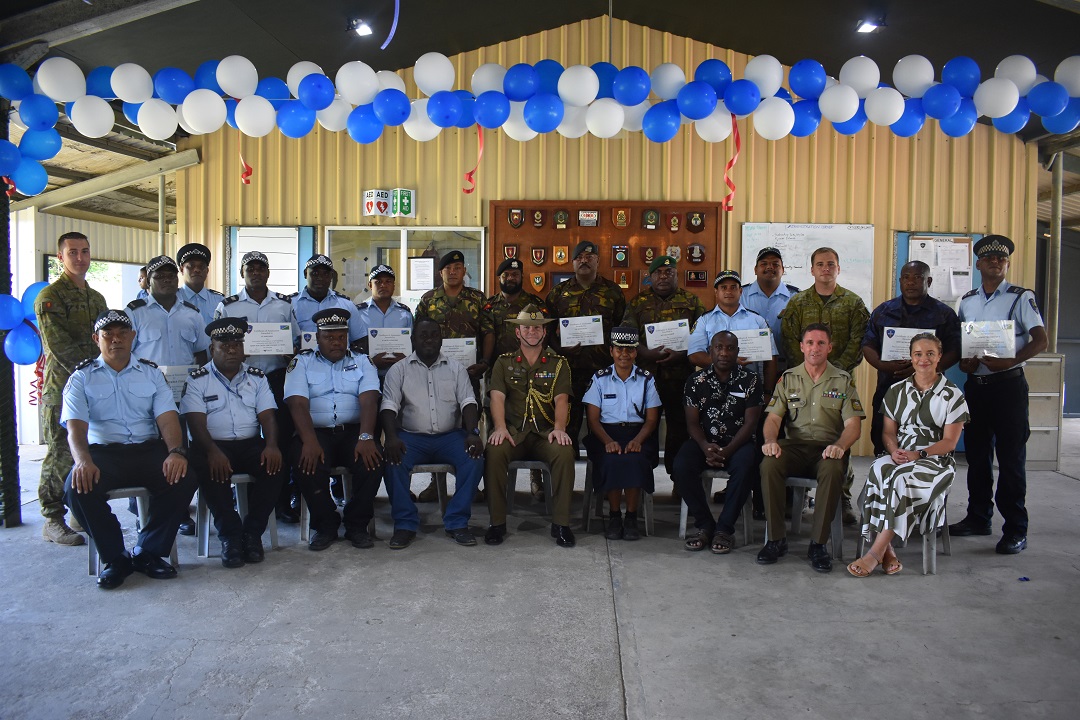 12 police officers graduate on IMAS level 1 in Honiara