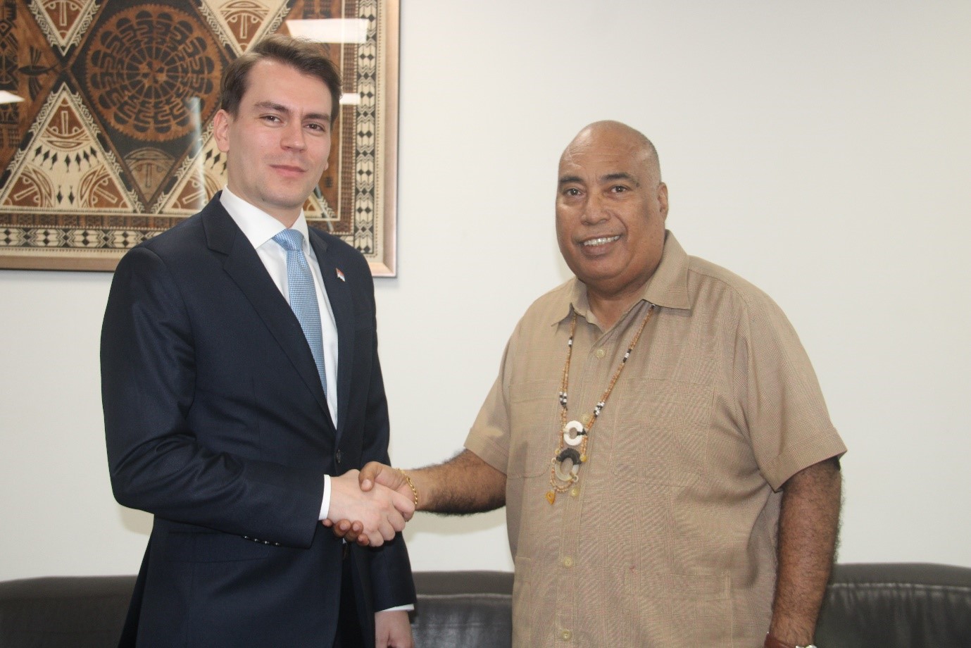 Solomon Islands Hosts Bilateral Meeting with Serbian Envoy