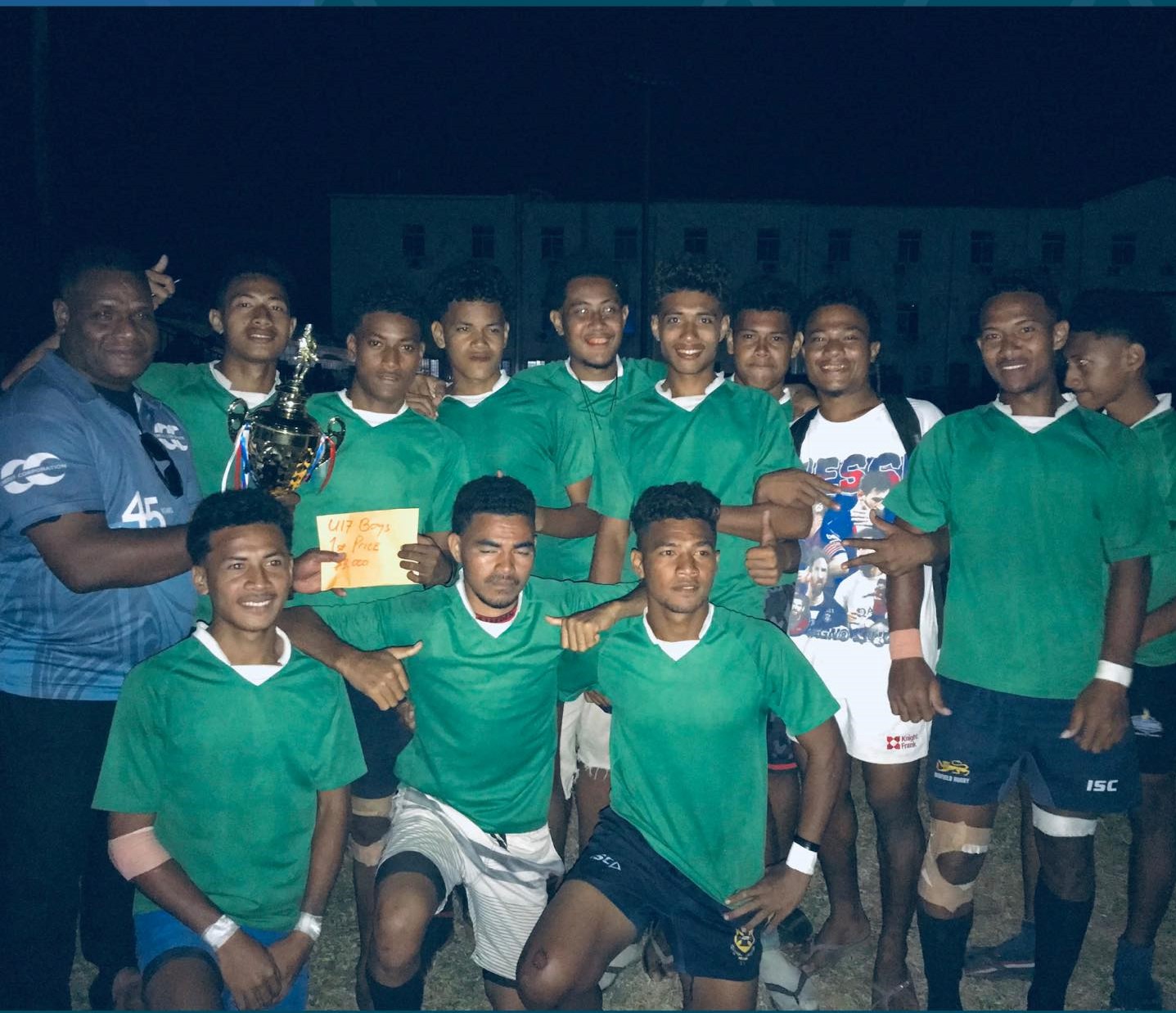 Koloale are the proud champs of the Credit Corporation High School rugby 7s