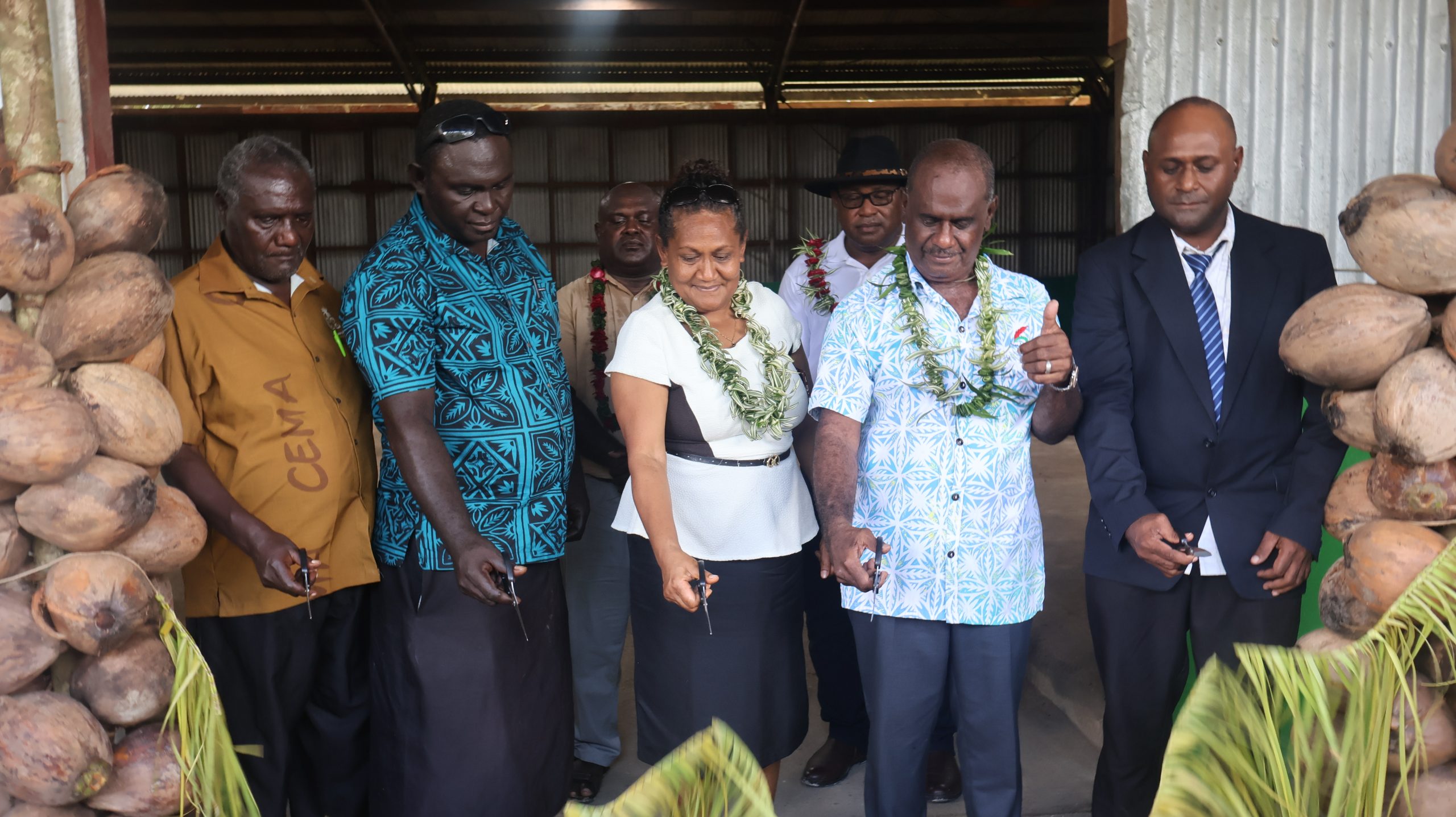 PM Manele attributes partnership as key to opening Tarekukure buying centre