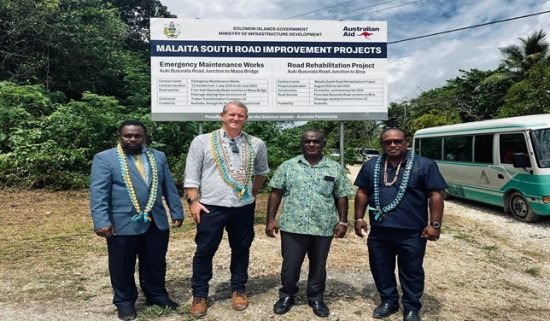 AUSTRALIAN-SUPPORTED MALAITA SOUTH ROAD EMERGENCY ROAD REPAIRS ...