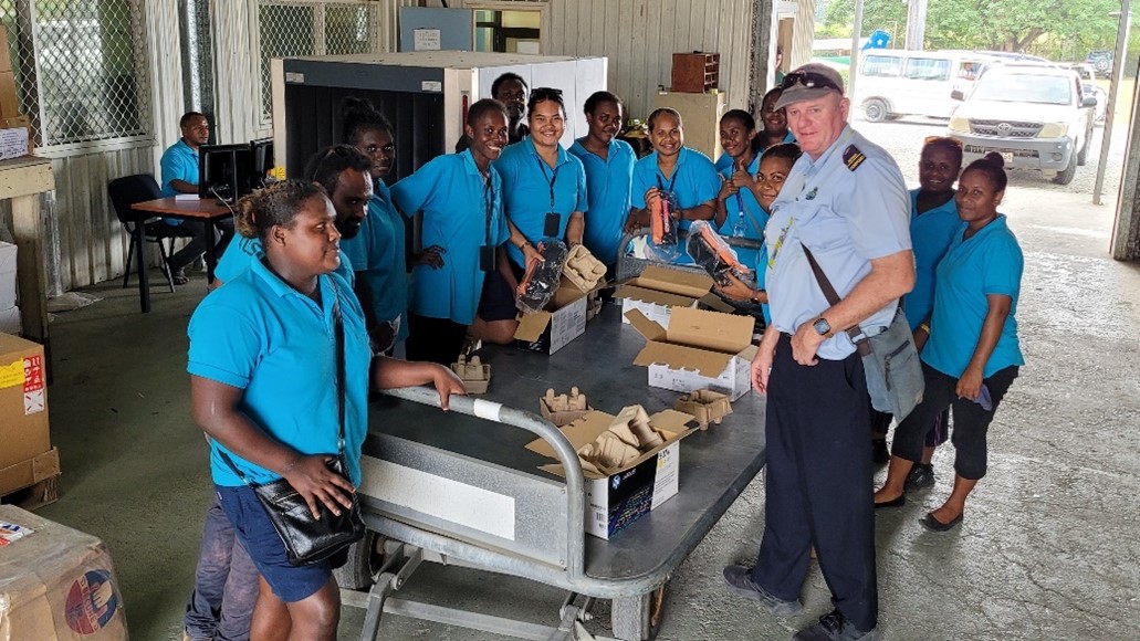 AUSTRALIAN BORDER FORCE DELIVERS X-RAY AND SUBSTANCE DETECTION TRAINNIG TO SOLOMON ISLANDS CUSTOMS