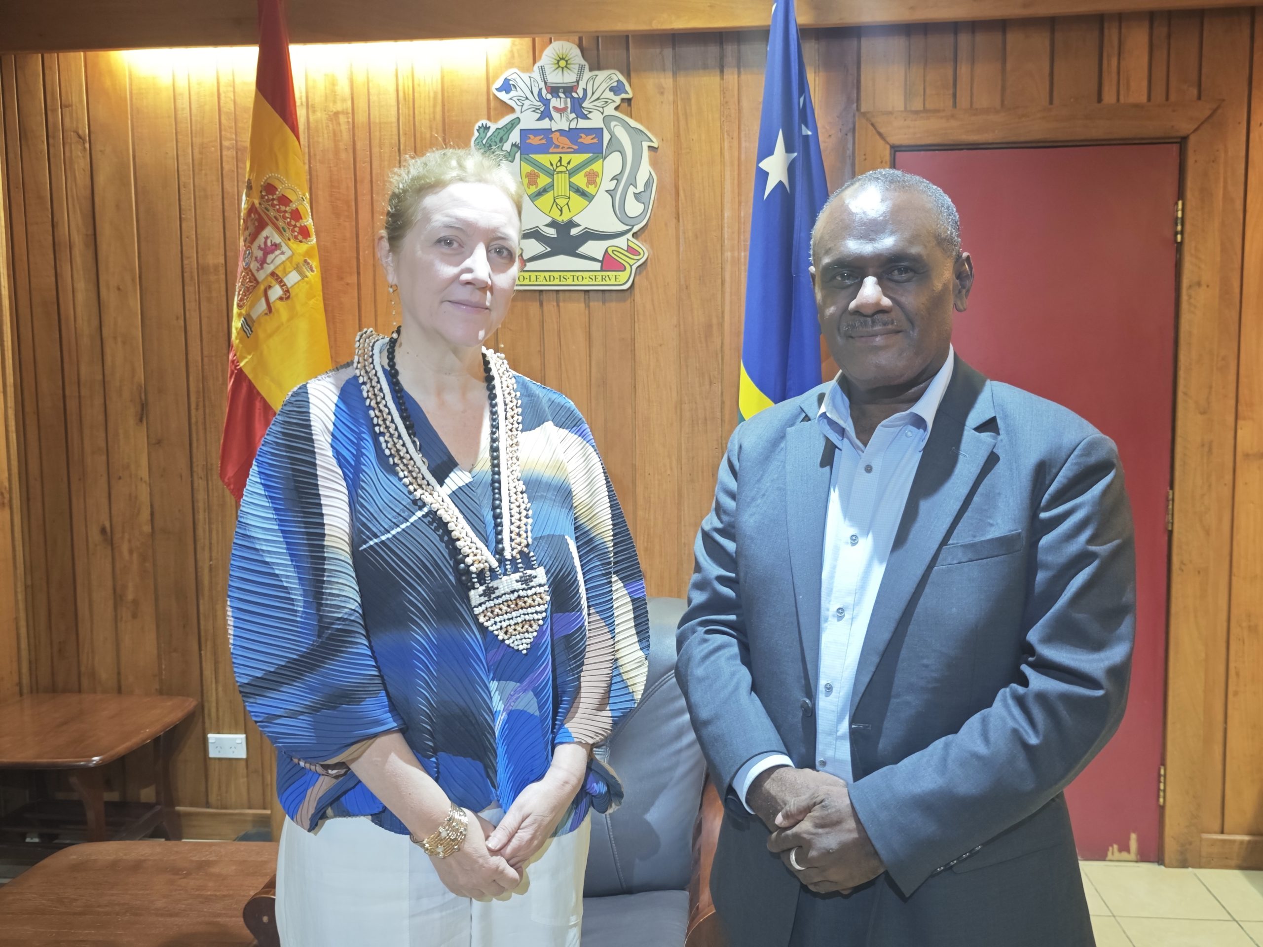 PM MANELE SUGGESTS SOCCER COLLABORATION WITH SPAIN