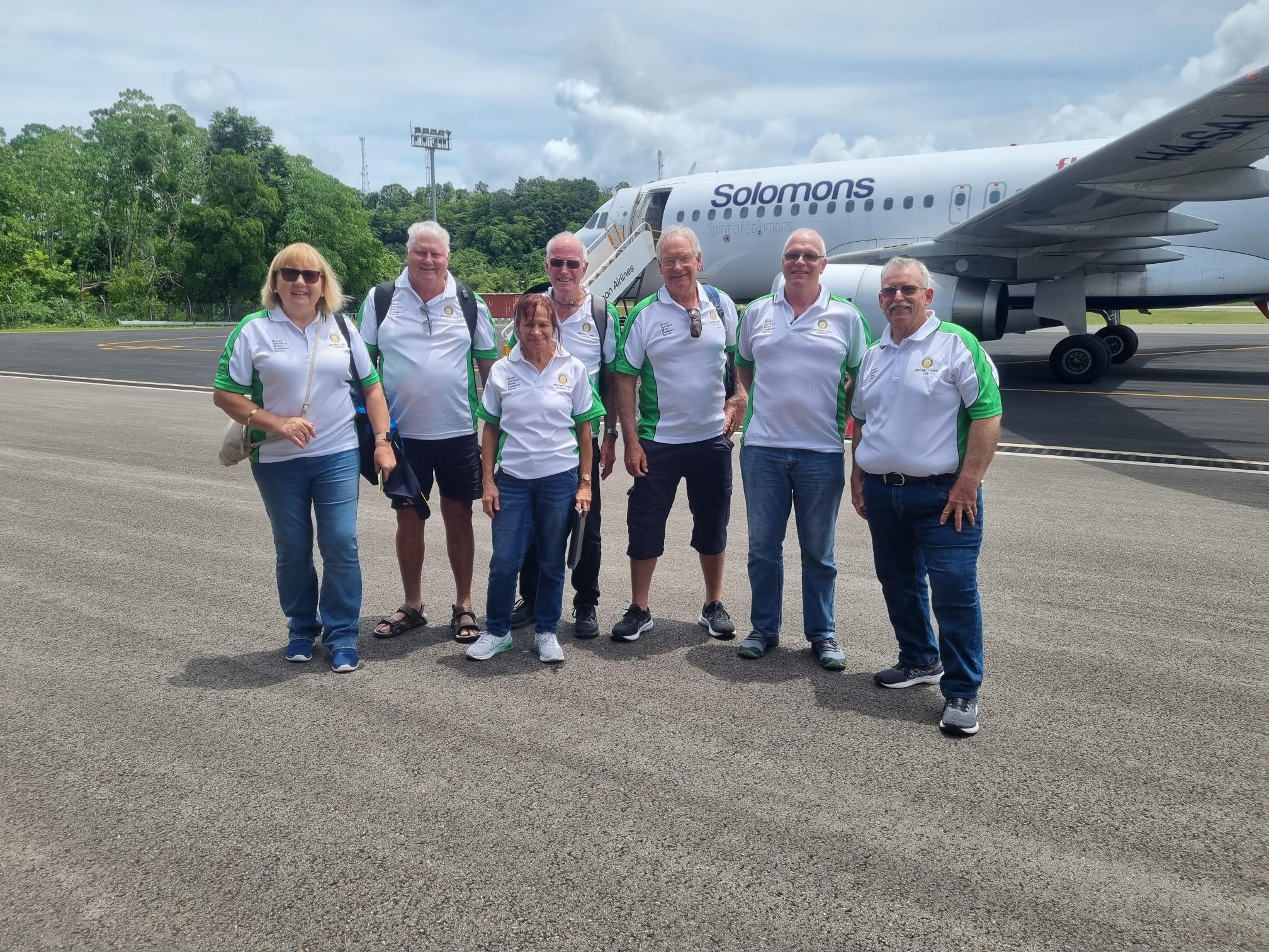 SOLOMON AIRLINES SUPPORTS AUSTRALIAN  ROTARY CLUBS GOODWILL MISSION TO MUNDA