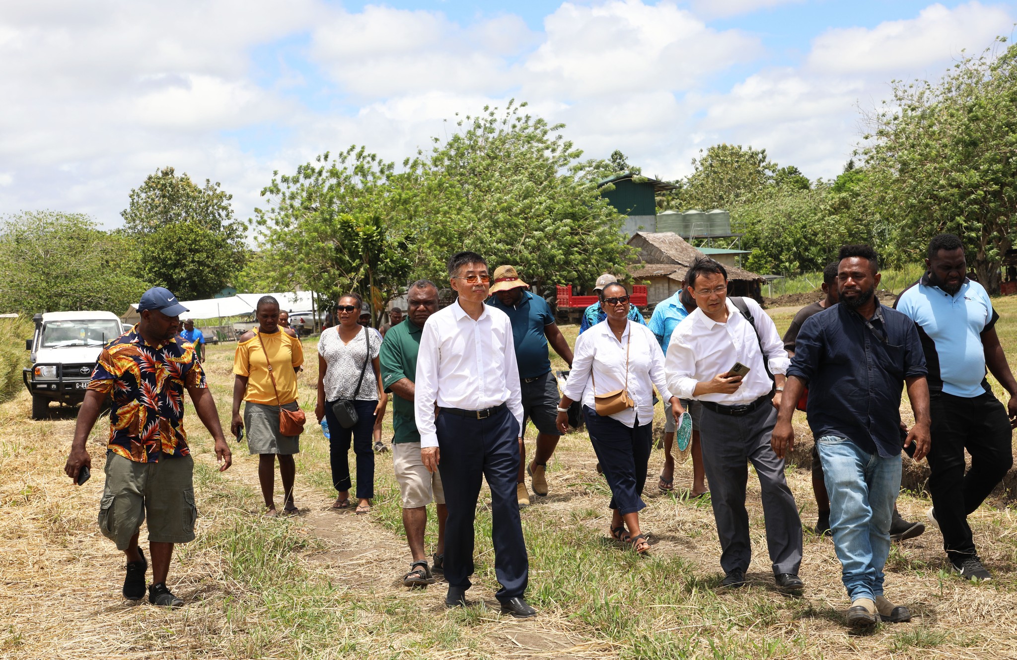 MARA top officials visit SAPE farm, discuss potential areas of collaboration  