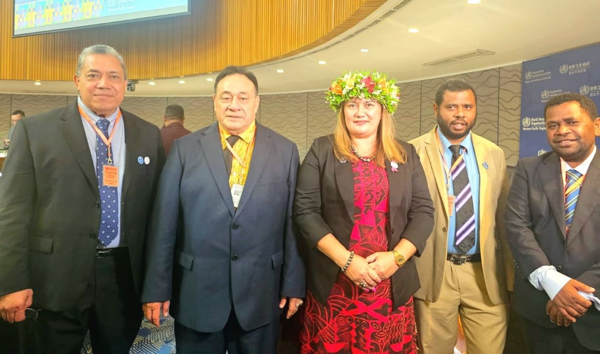 MHMS MINISTER HIGHLIGHHTS NATIONAL INTERVENTIONS AT WHO 75th RCM