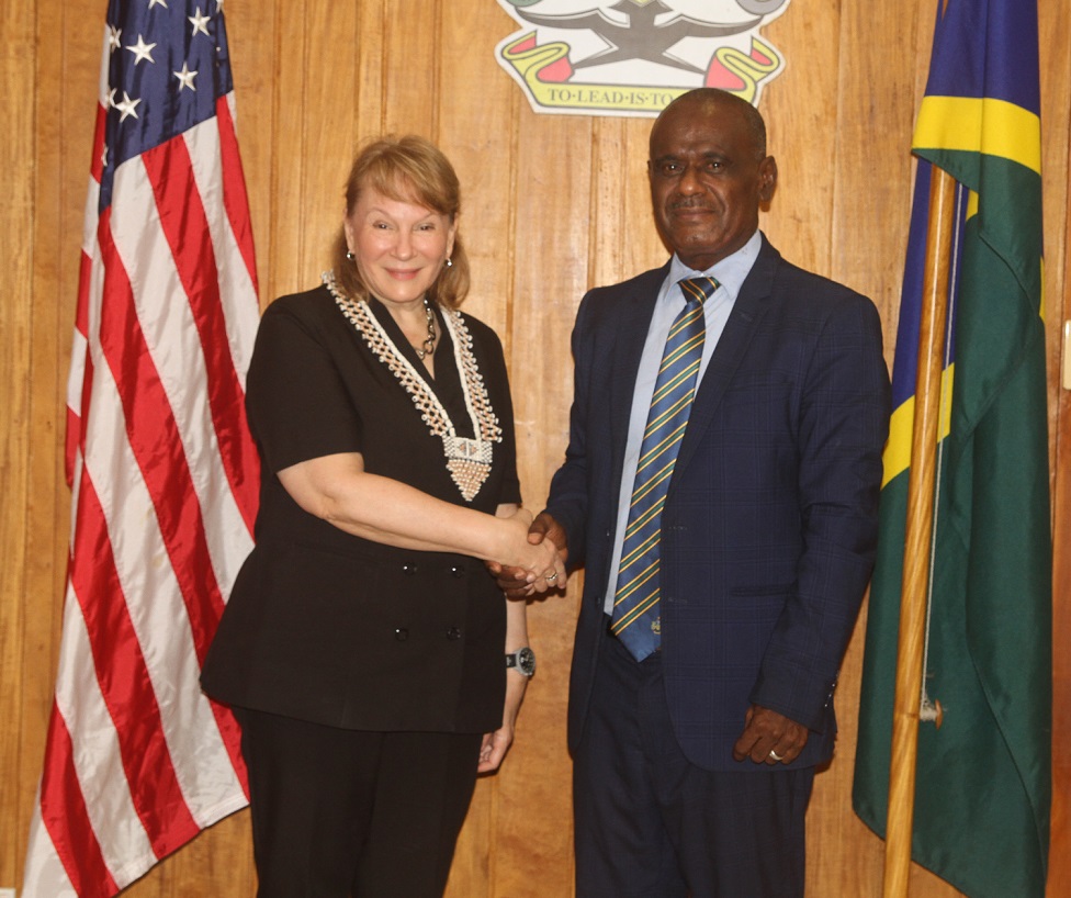 US Ambassador Pays Courtesy visit on PM Manele