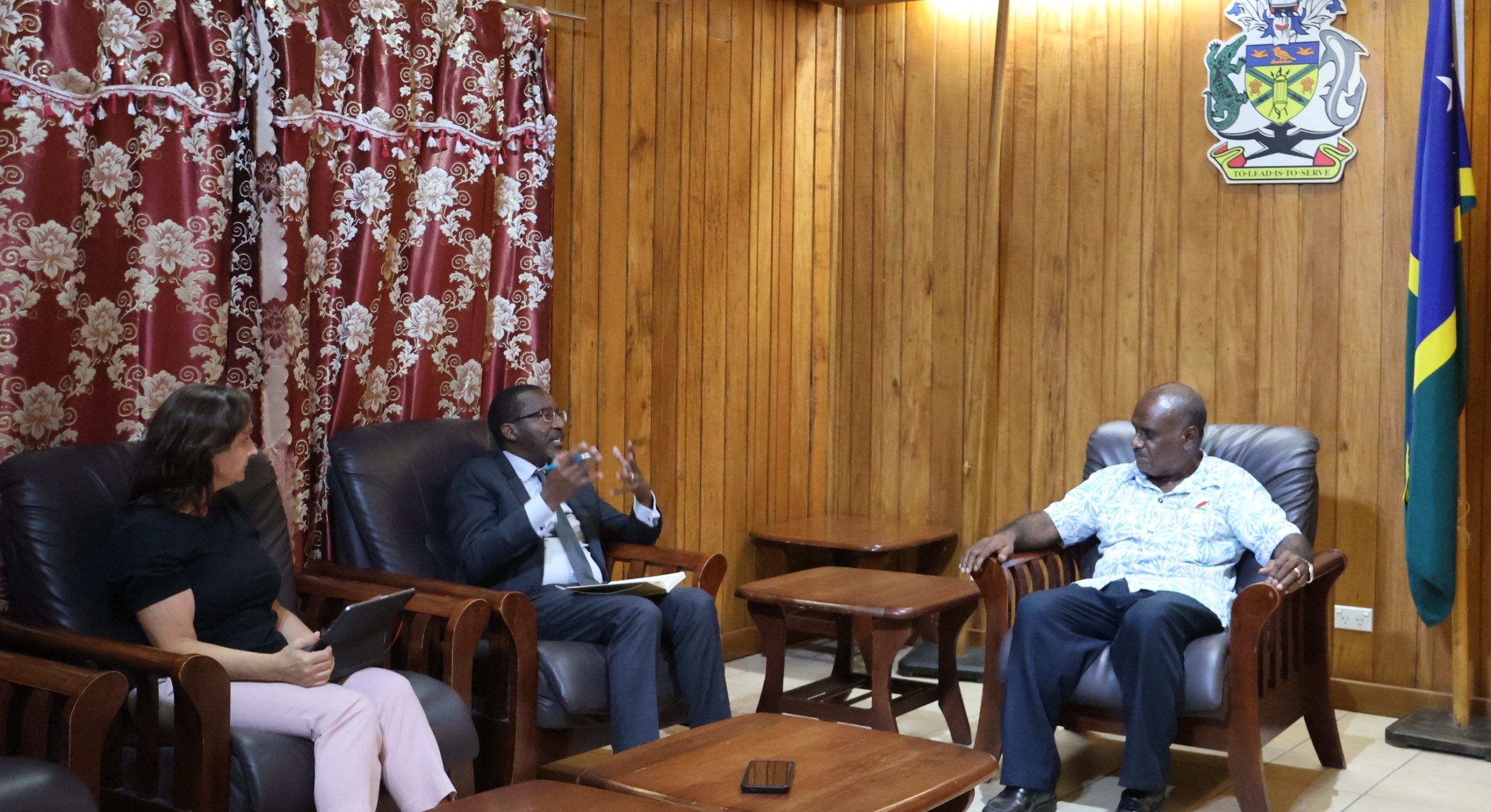 World Bank Country Director paid courtesy call on PM Manele